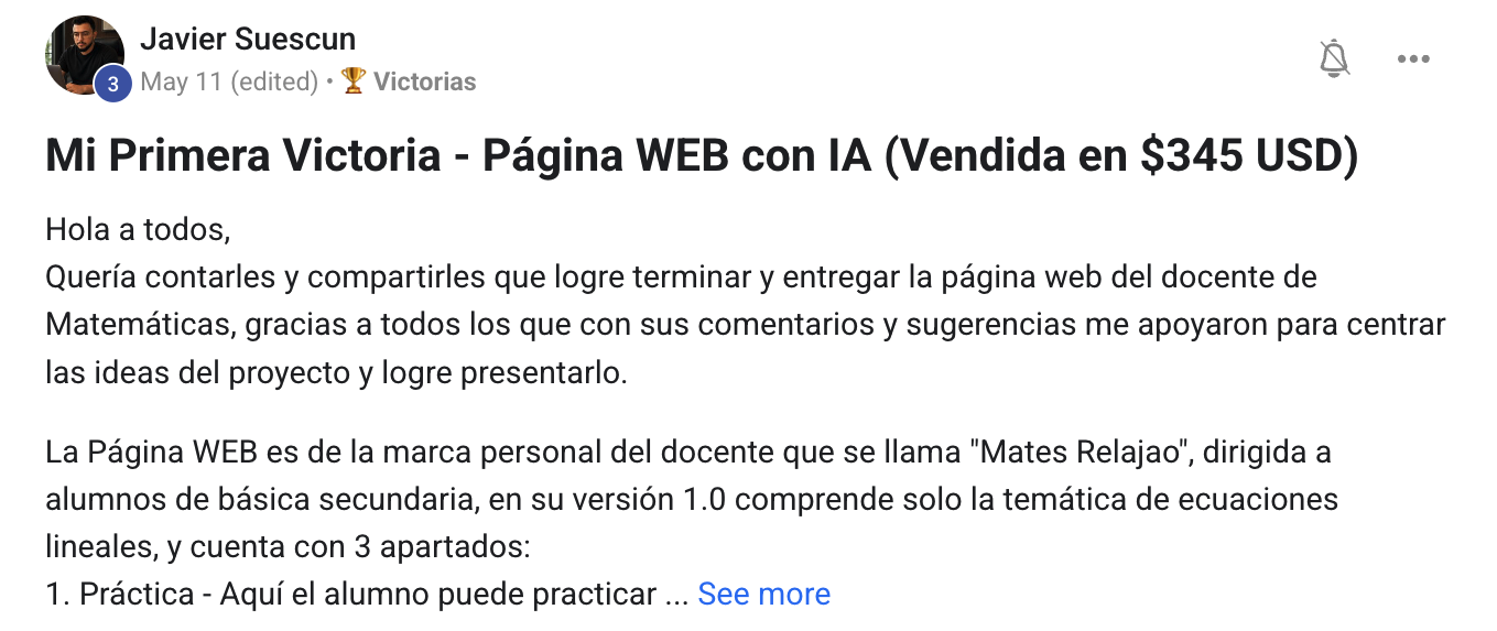 Testimonio