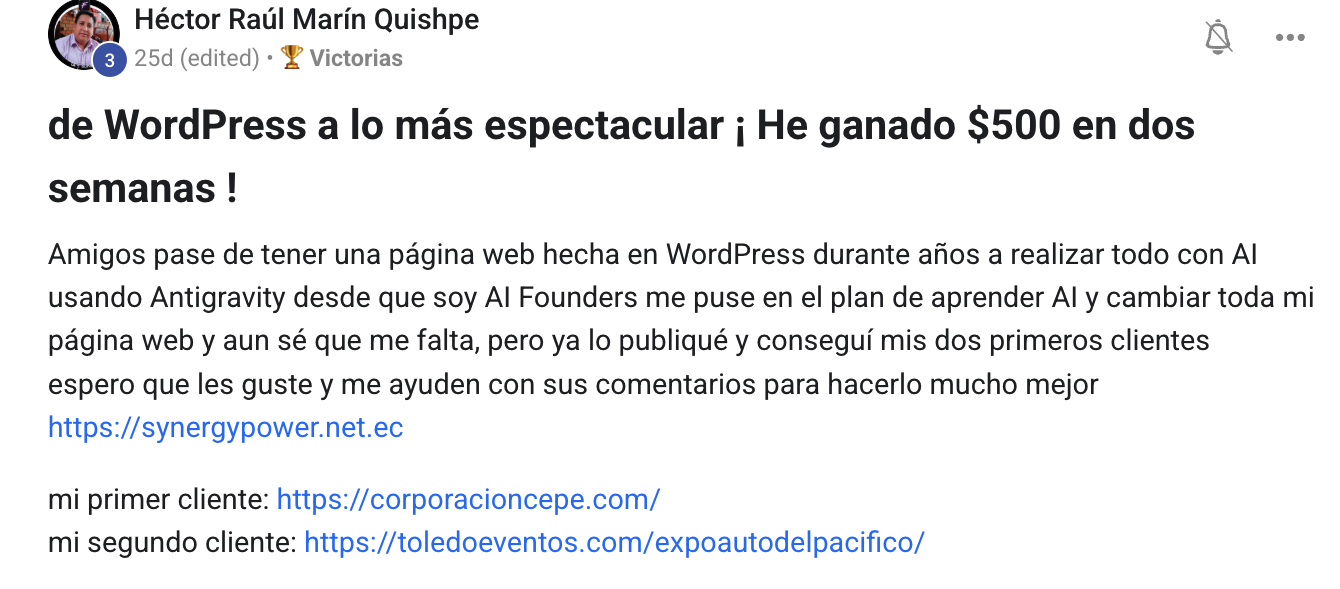 Testimonio