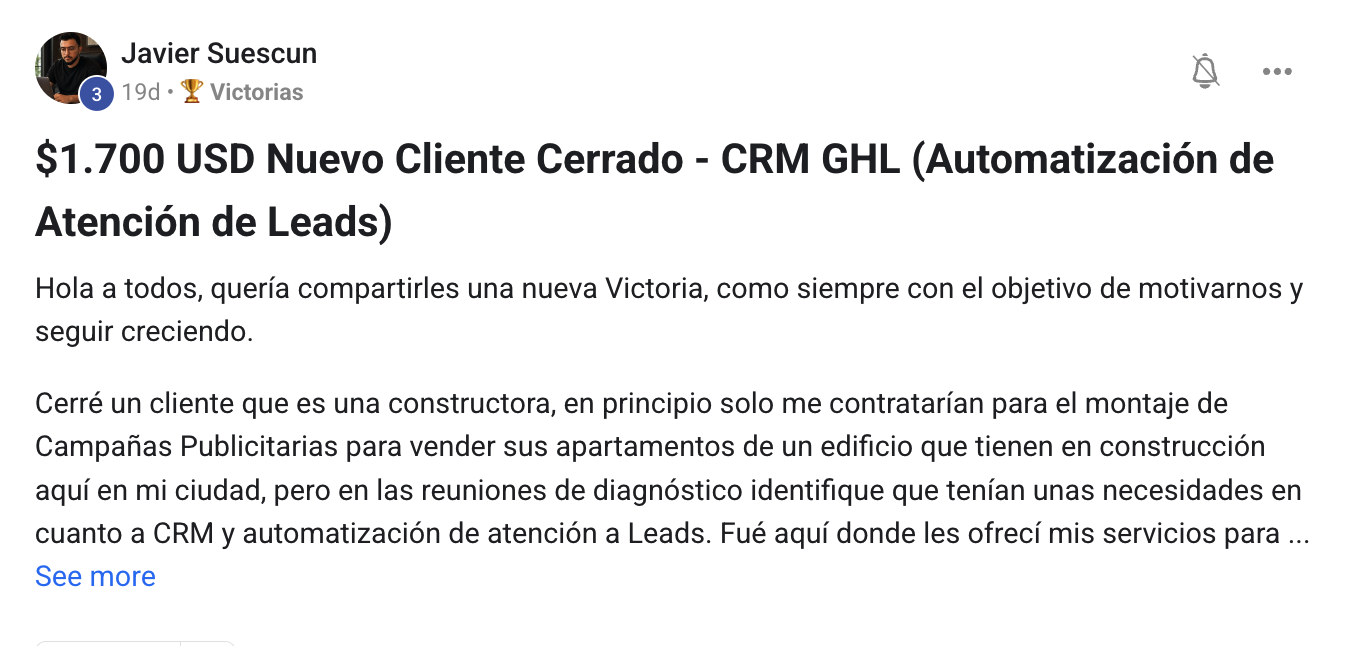 Testimonio