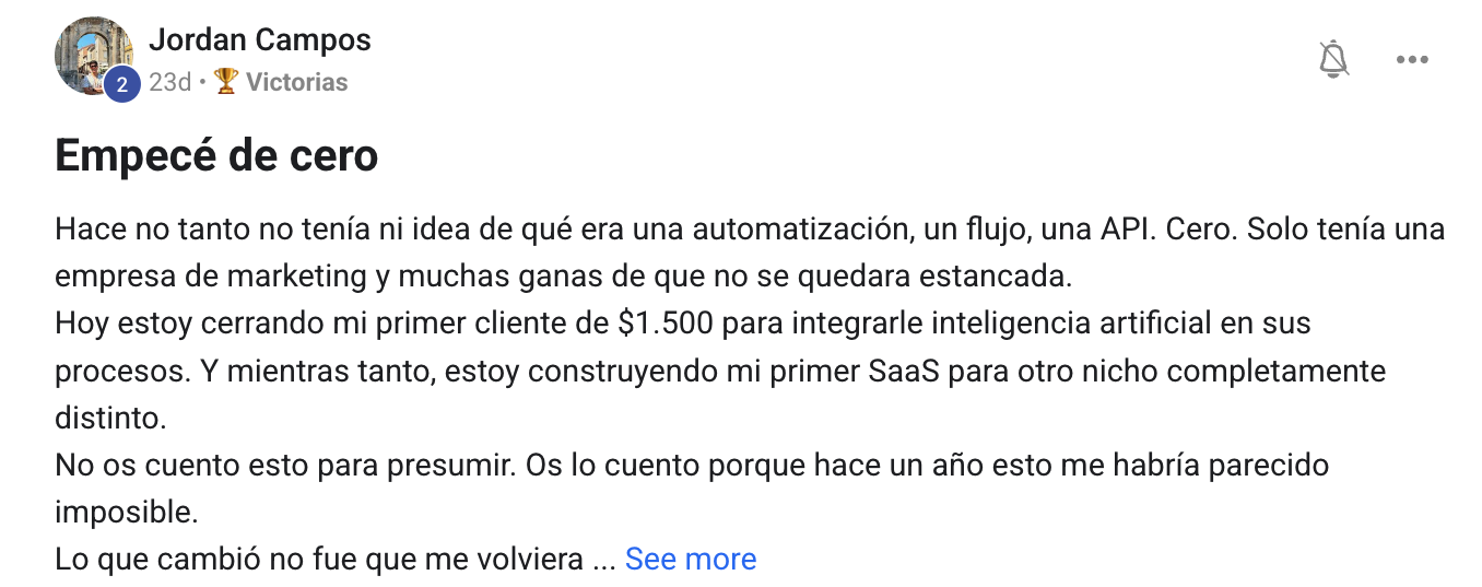 Testimonio