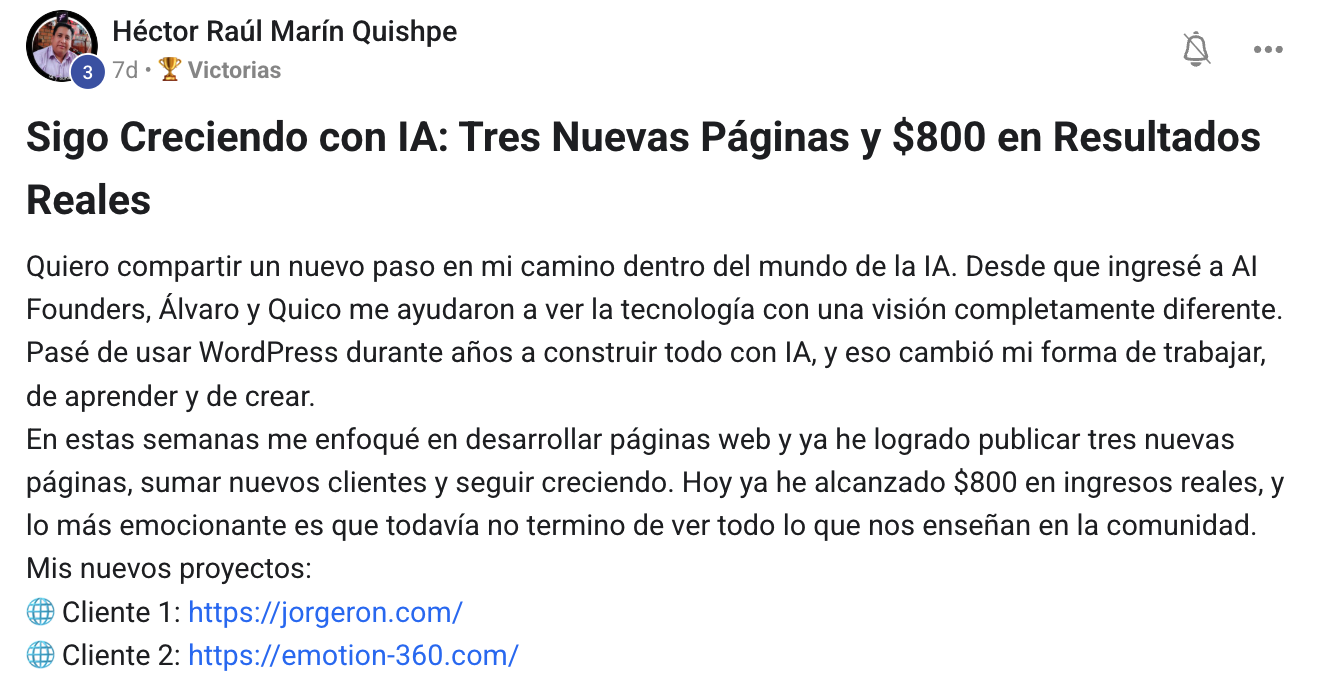 Testimonio