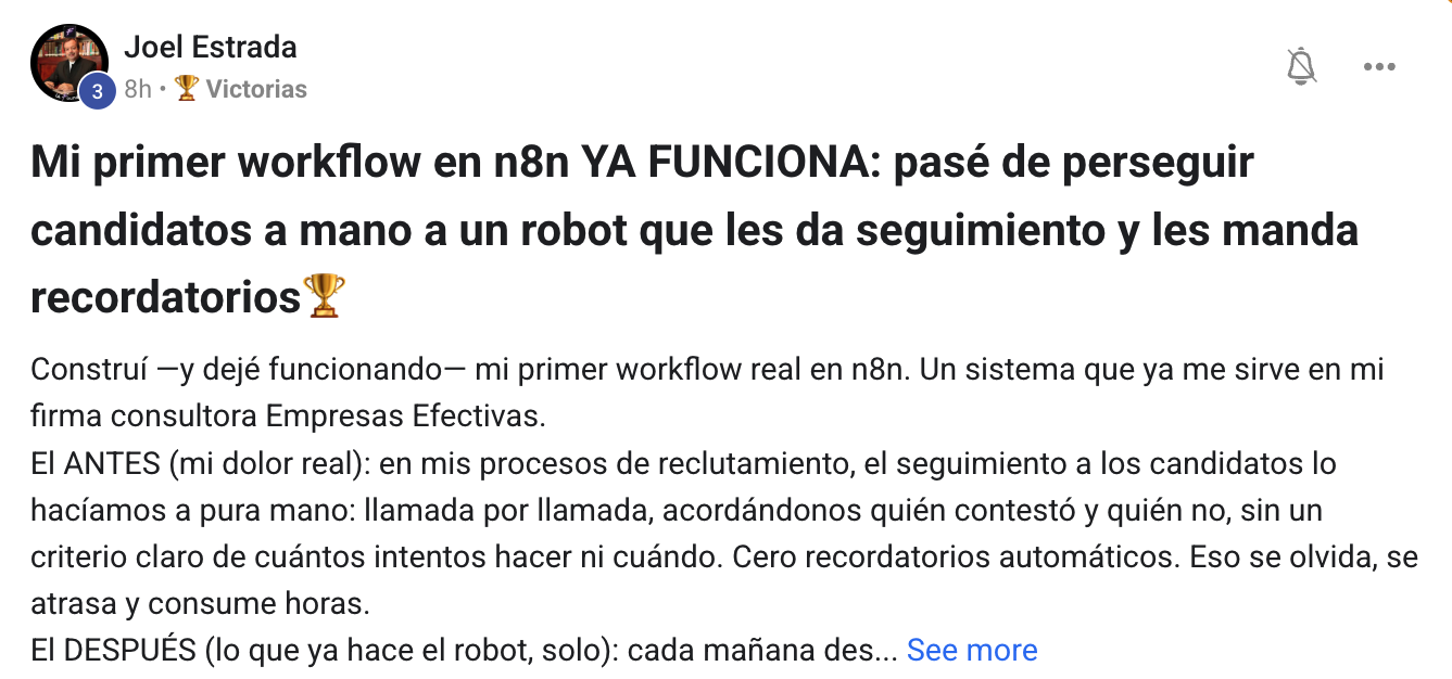 Testimonio